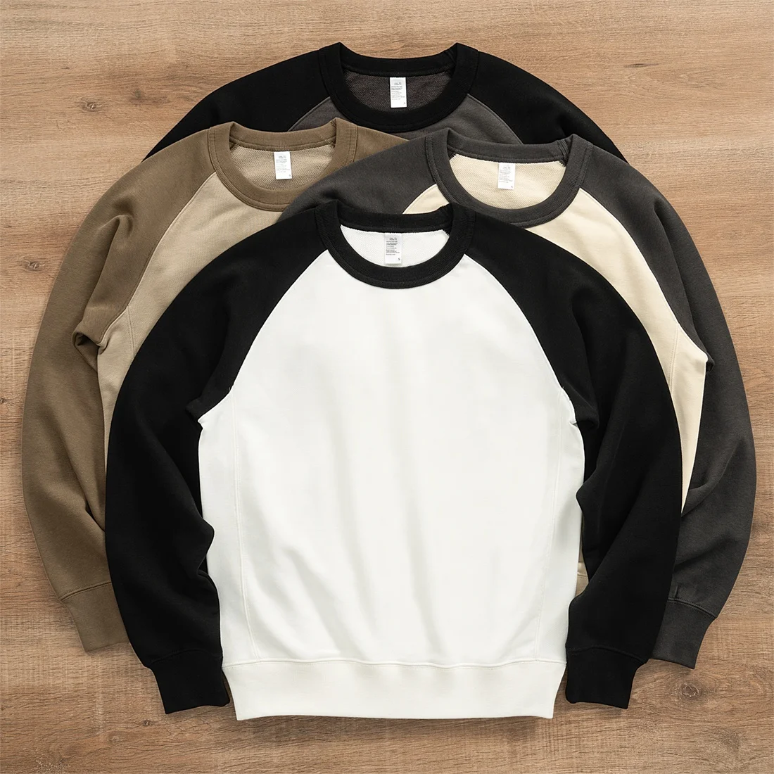

Retro American Japanese Sle Sweatirt Men's Basic round Ne Overhead Cotton Polyester Fce Long Sve Autumn Winter