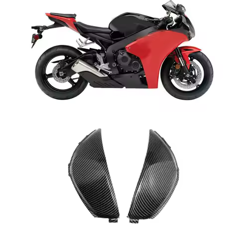 Carbon Fiber Fuel Gas Tank Side Cover Panel Fairing Trim Cowl Panels For HONDA CBR1000RR 2008-2011 Motorcycle Accessories
