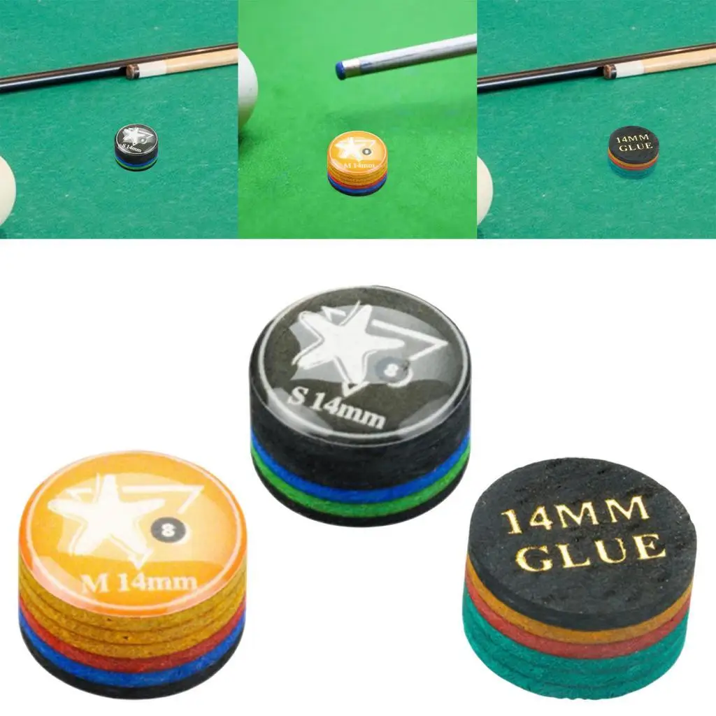 5X Pool Cue Tips 14… - image