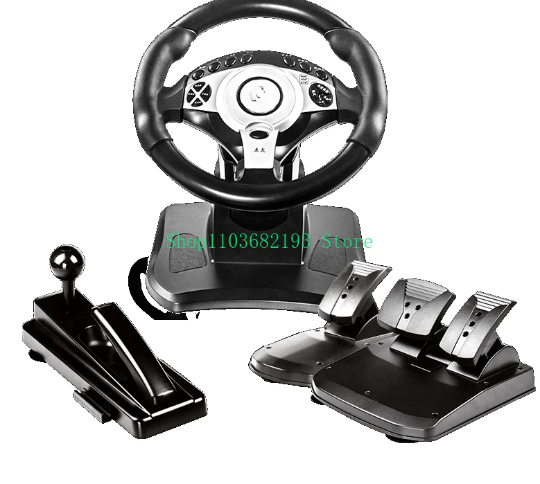 

900 Degree Racing Game Aiming Wheel Computer-TV Learning Car Car Simulation Driving Game