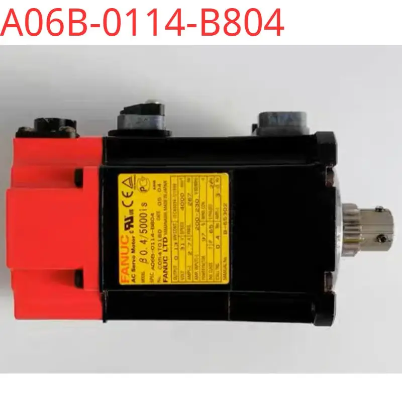 A06B-0114-B804 Original disassembly Fanuc servo small motor detection OK