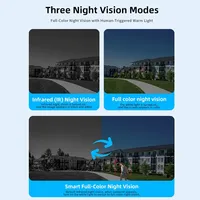 3-Lens 3-Screen 15MP Cameras 4G Solar Camera WIFI Security Camera Low Power Motion Detection Two-Way Voice Intercom Street Light