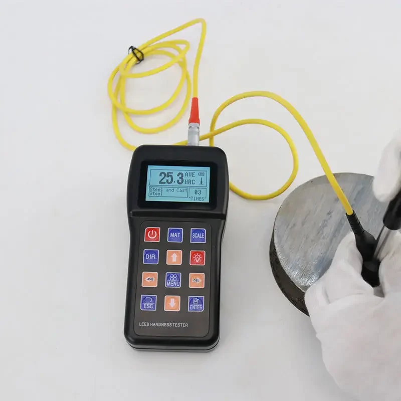 -1100 Digital Hardness Tester Machine Durometer Leeb Hardness Tester Portable Industrial Metal Detectors