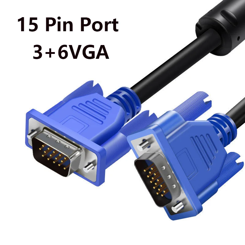 Кабель передачи данных VGA3 + 6 VGA3 + 5 с разъемом «штырь-штырь»
