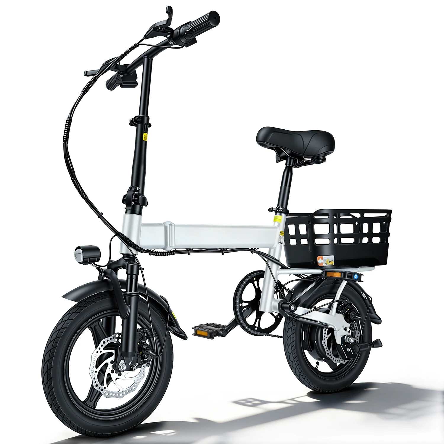 

Ebike 14-inch 500W moto12AH lithium battery electric bike, shock-absorbing rear seat comfortable electric bicycle,Electric Bicycle 14 Inch Folding Urban leisure e bike,Folding Electric Bicycle
