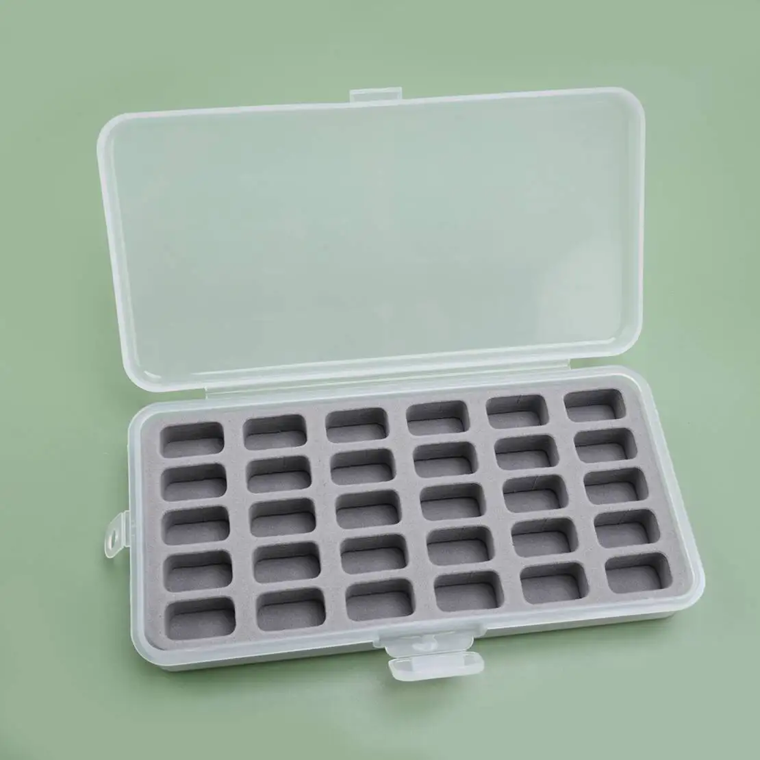 Gray 30 Bobbins Storage Case Holder Fit for Bernina New 8 Series Jumbo