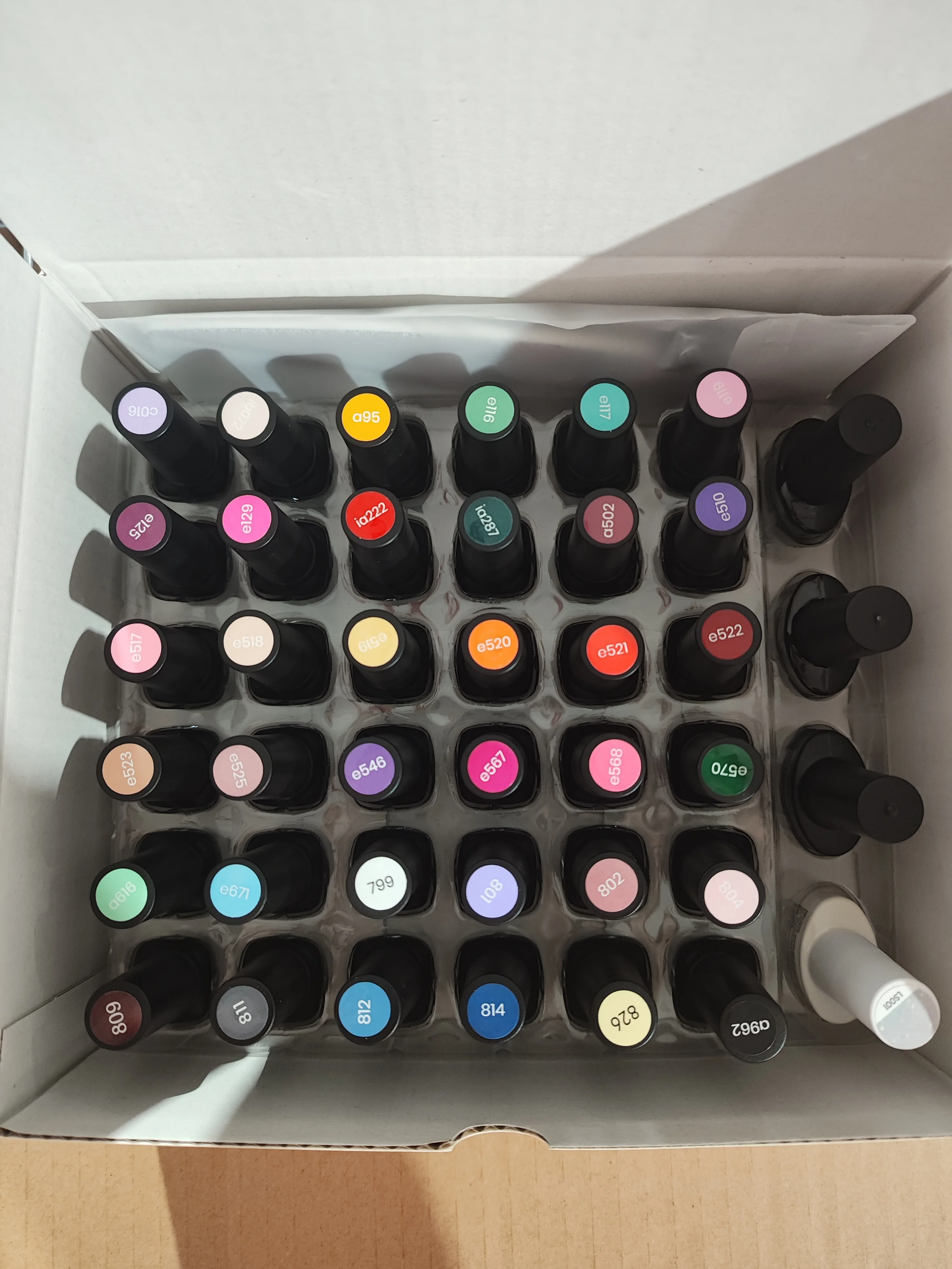 Set de Esmalte de Uñas en Gel  - Nail Art Violet reseña y precio