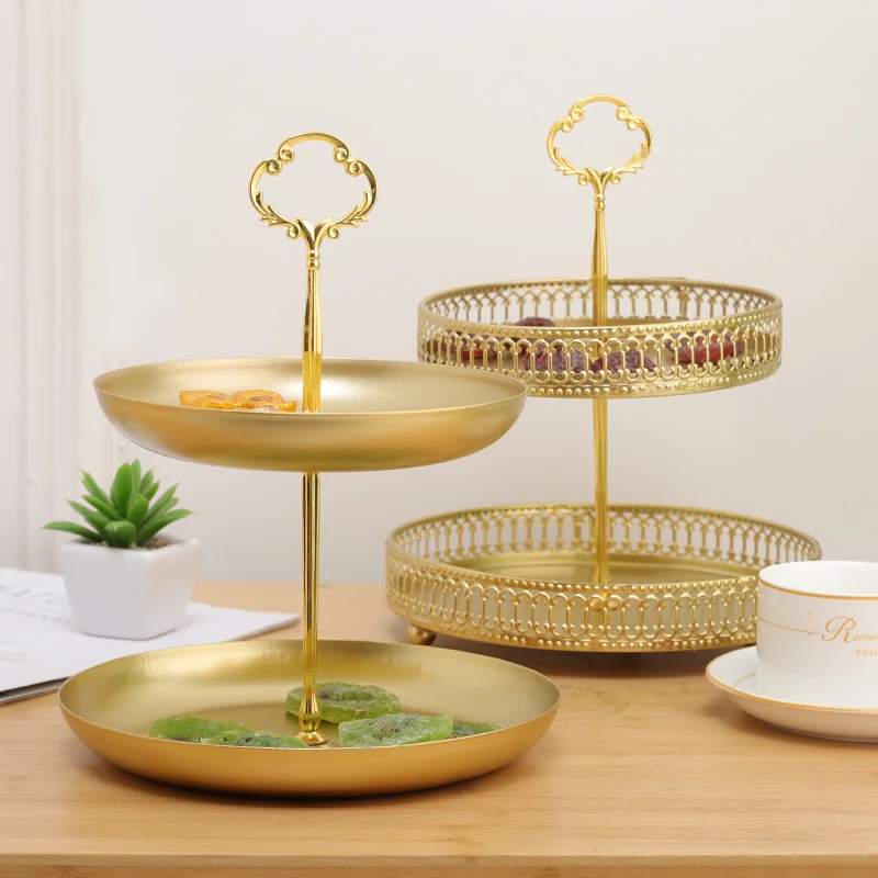 

Многоярусная фруктовница для дома в скандинавском стиле, металлическая подставка для торта, тарелка для конфет, поднос для десертов, для ежедневного использования