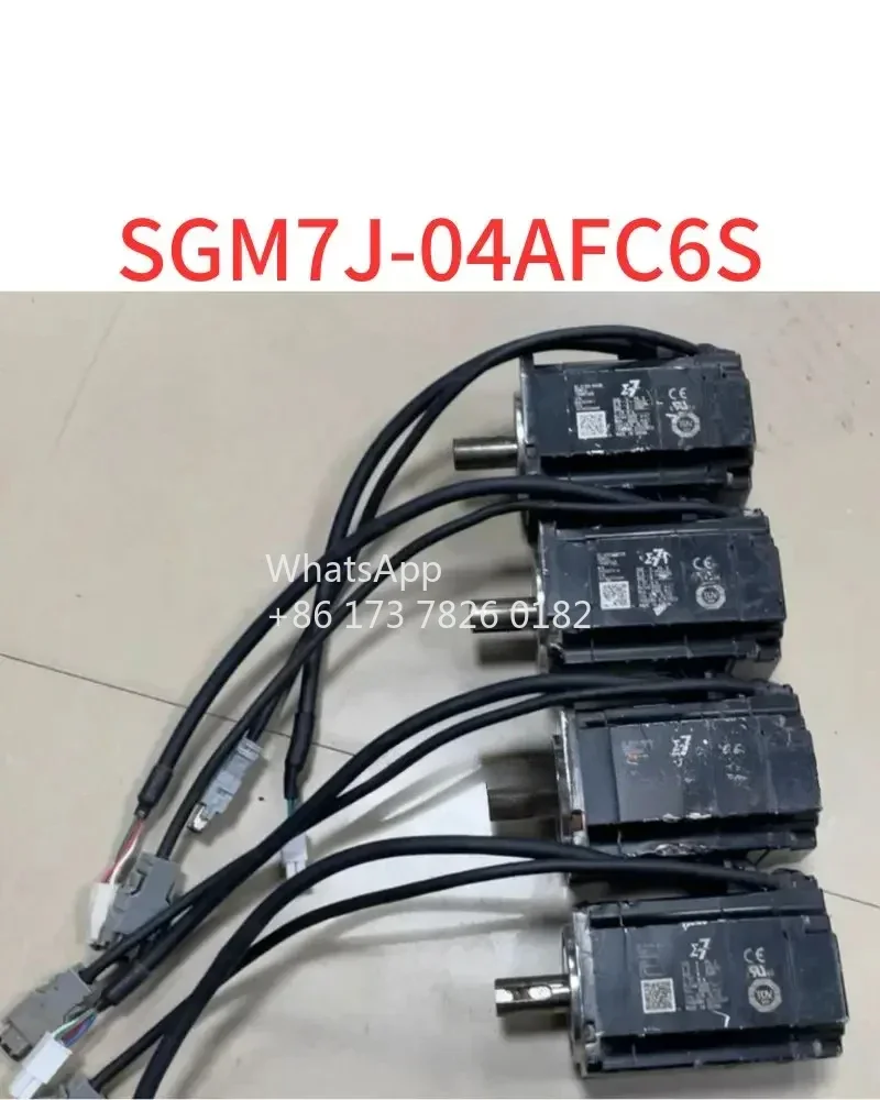 Б/у серводвигатель SGM7J-04AFC6S 400 Вт