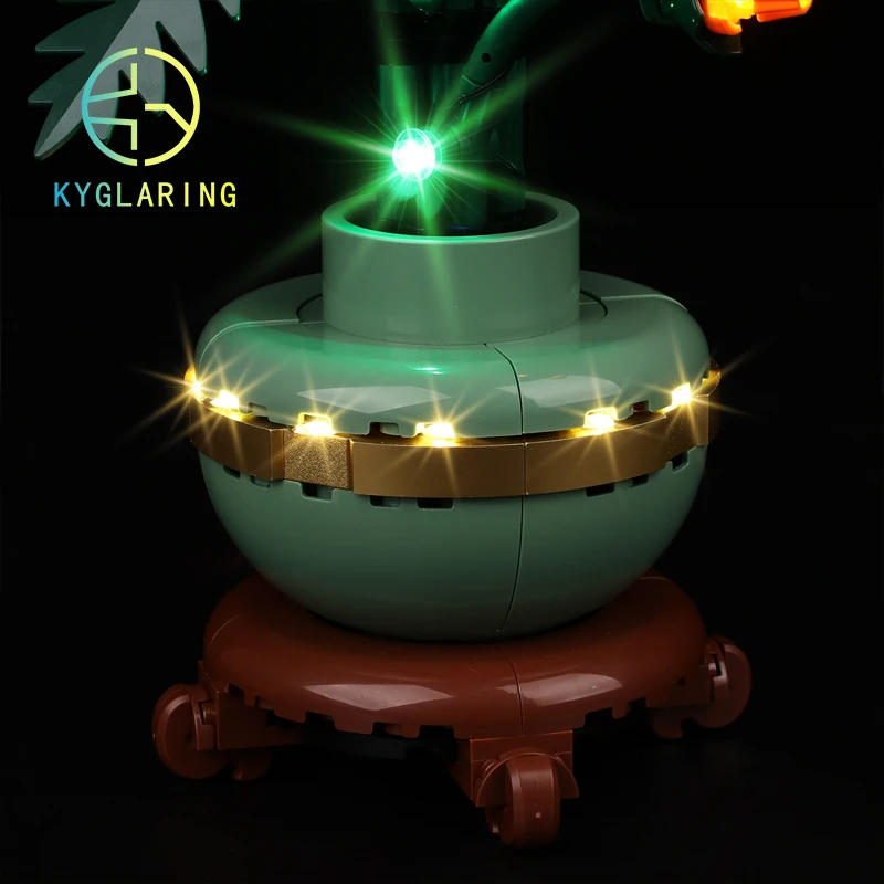Kyglaring Led Light Kit For 10368 Chrysanthemum Building Blocks Model Toys (Only Lighting Kit No Model)