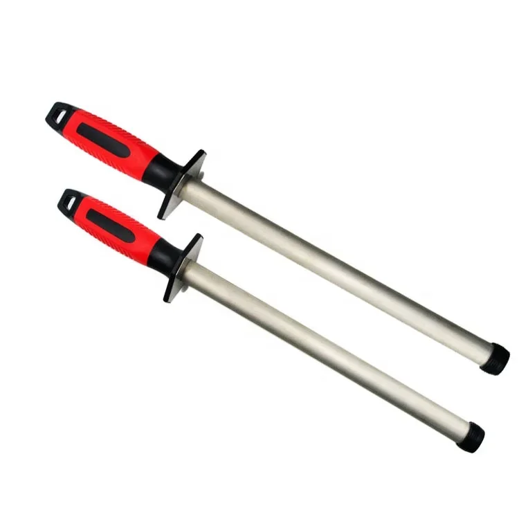 

SATC Diamond Honing Steel Professional 12-inch Sharpening Rod Sharpeners Kitchen Knives Sahrpening Abrasive Tool