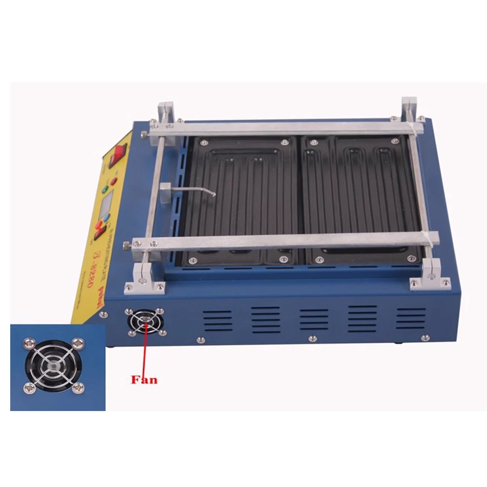 220V or 110V Puhui T8280 PCB Preheater IR Preheating Plate T-8280 IR-Preheating Oven 0-450degree Celsius Solder Repair