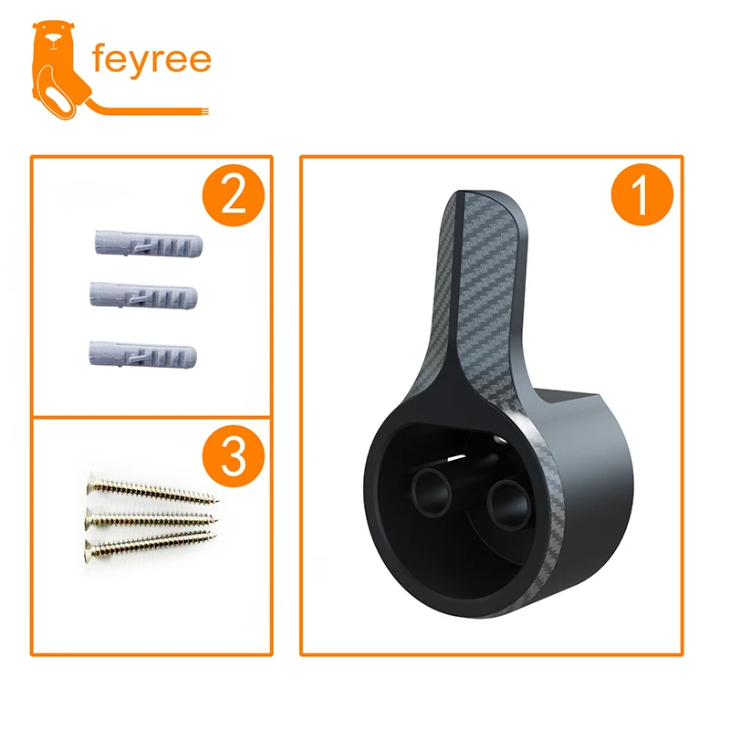 Feyree-soporte para cargador EV, base para vehículo eléctrico tipo 2, Cable de carga, protección adicional, Wallbox líder