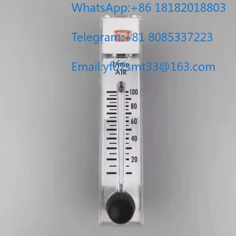 RMA-21/22/23/24/25/26-SSV-APF Rotary Float Flow Meter With Regulating Valve Transparent Tube Visible Flow For Water Gas Weak