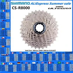 Shimano Ultegra R8000 105 R7000 11 Speed Road Bike Bicycle Cassette CS-R8000 11-25t 11-28t 11-30t 11-32t 11-34t 12-25t K7