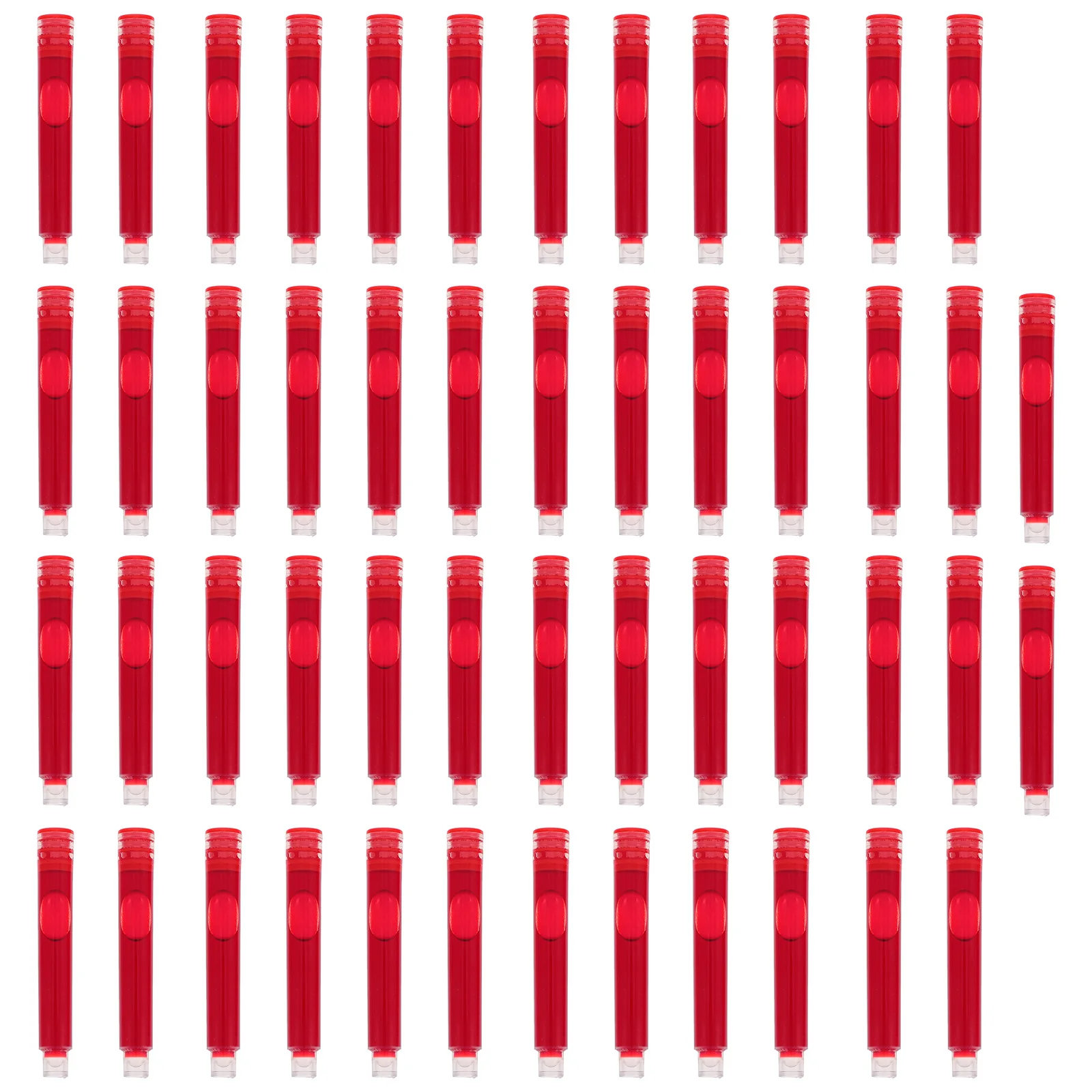 

100 шт. картриджи со стальным наконечником для перьевых ручек, гладкие сменные картриджи, универсальные канцелярские принадлежности для офиса и школы