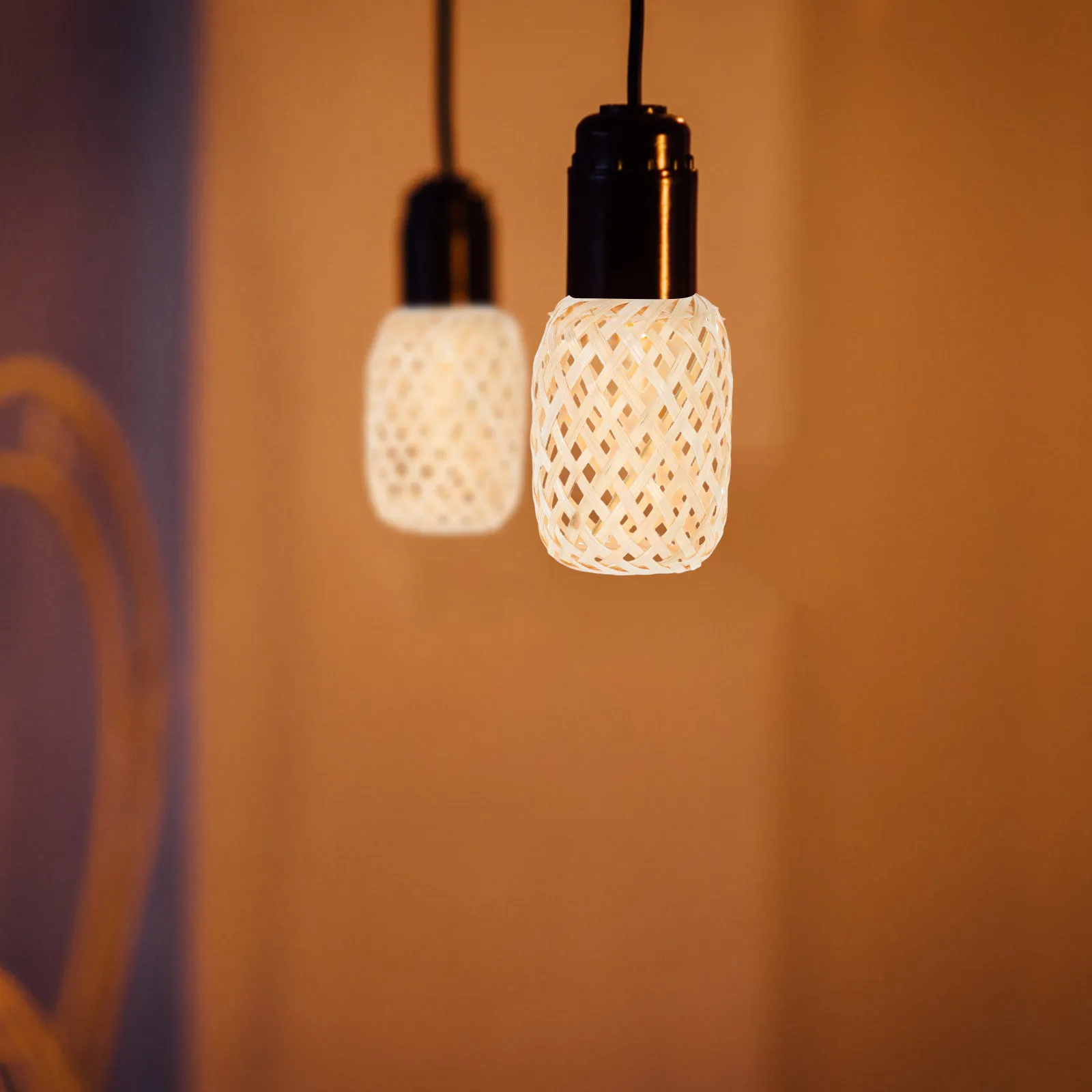 

Набор из 4 декоративных мини-фонариков ручной работы из бамбука для мероприятий в помещении и на улице, с мягким рассеиванием света, для дома, вечеринок и свадеб