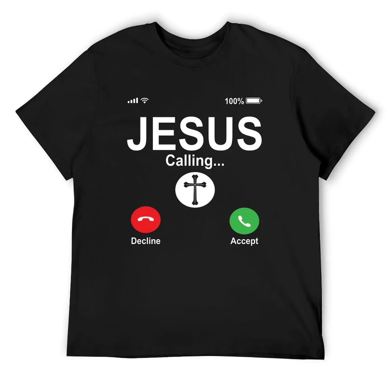 

JESUS CALLING T-Shirt for a boy funny gifts cute tops fitted t shirts for men