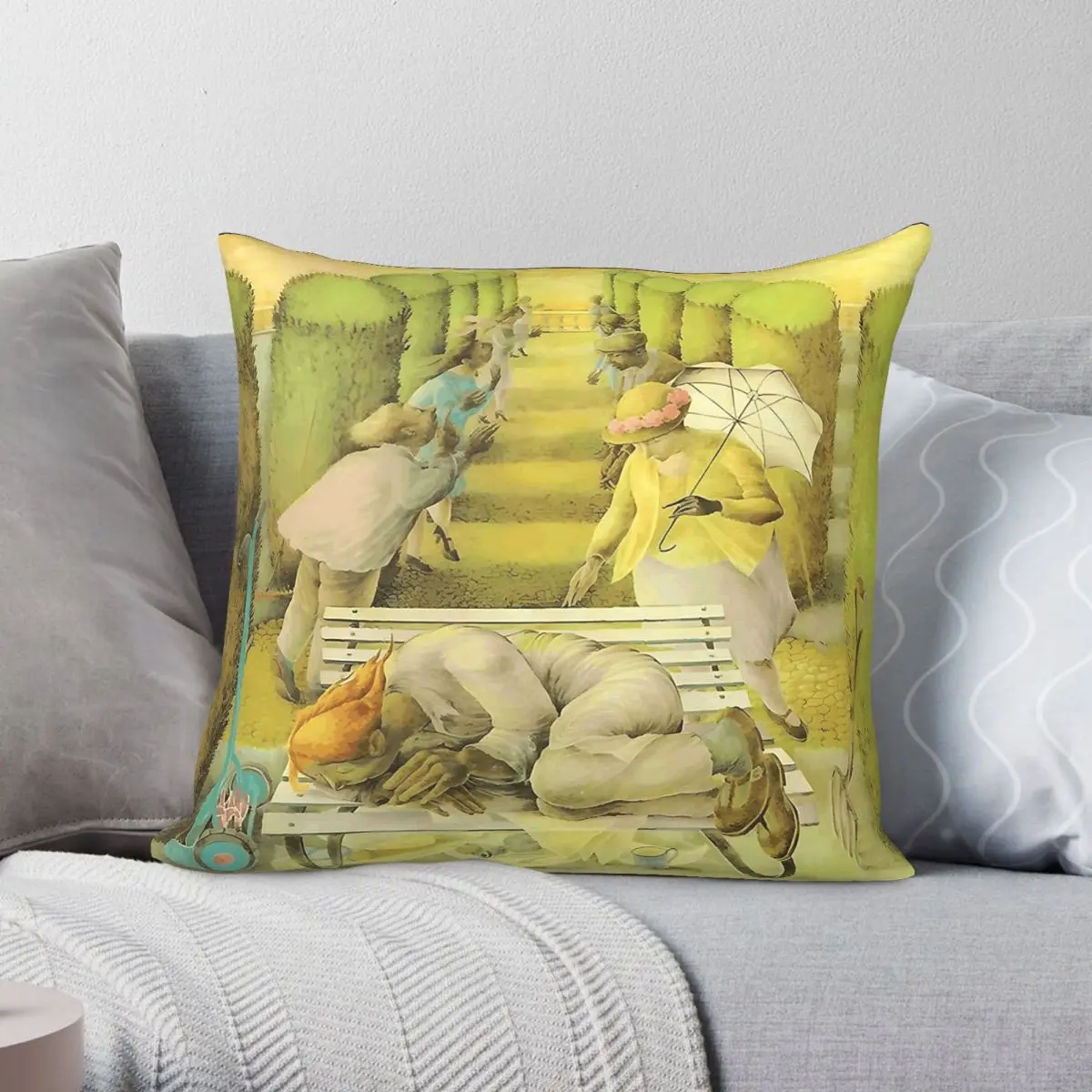Genesis Selling England By The Pound Square Pillowcase Polyester Linen Velvet Pattern Zip Decor Sofa Seater Cushion Cover