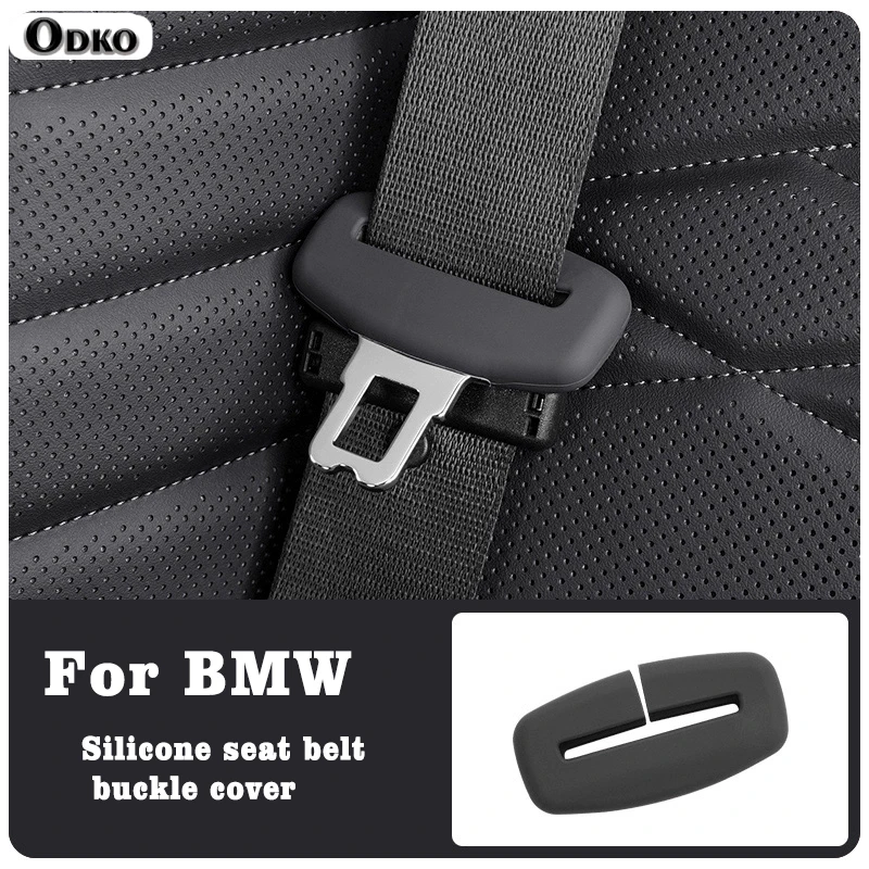 

PU Leather Car Seat Belt Buckle Clip Protector Accessories For BMW 5 Series X3 F10 G20 G22 E83 F30 E90 F30 G01 G02 6GT G32 G30