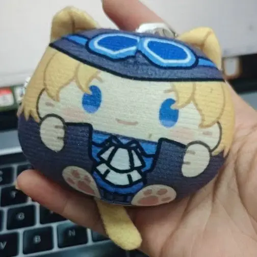 Kamisama Kiss Nanami Momozono Cat Ear Plush Mochi Pendant Muzan Anime Bag Charms for Tomoe Plush Doll OniRouou KiriHito Toys - view 2