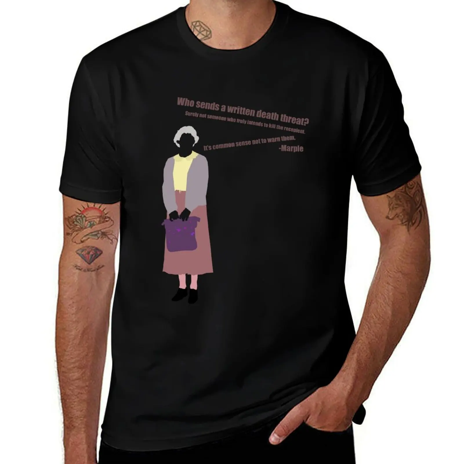 Miss Marple... T-Shirt Lightweight Running T-Shirt