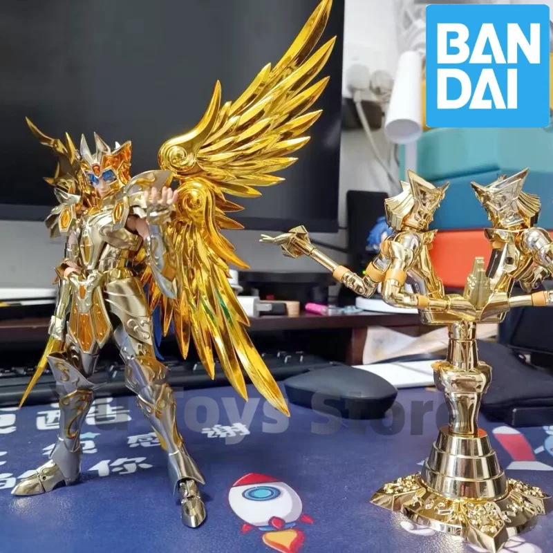 New Saint Seiya Myth Cloth Ex Gt Gemini Saga Soul Of Gold Divine Armor With Totem Object Sog Figure Model Toy Christmas Gifts