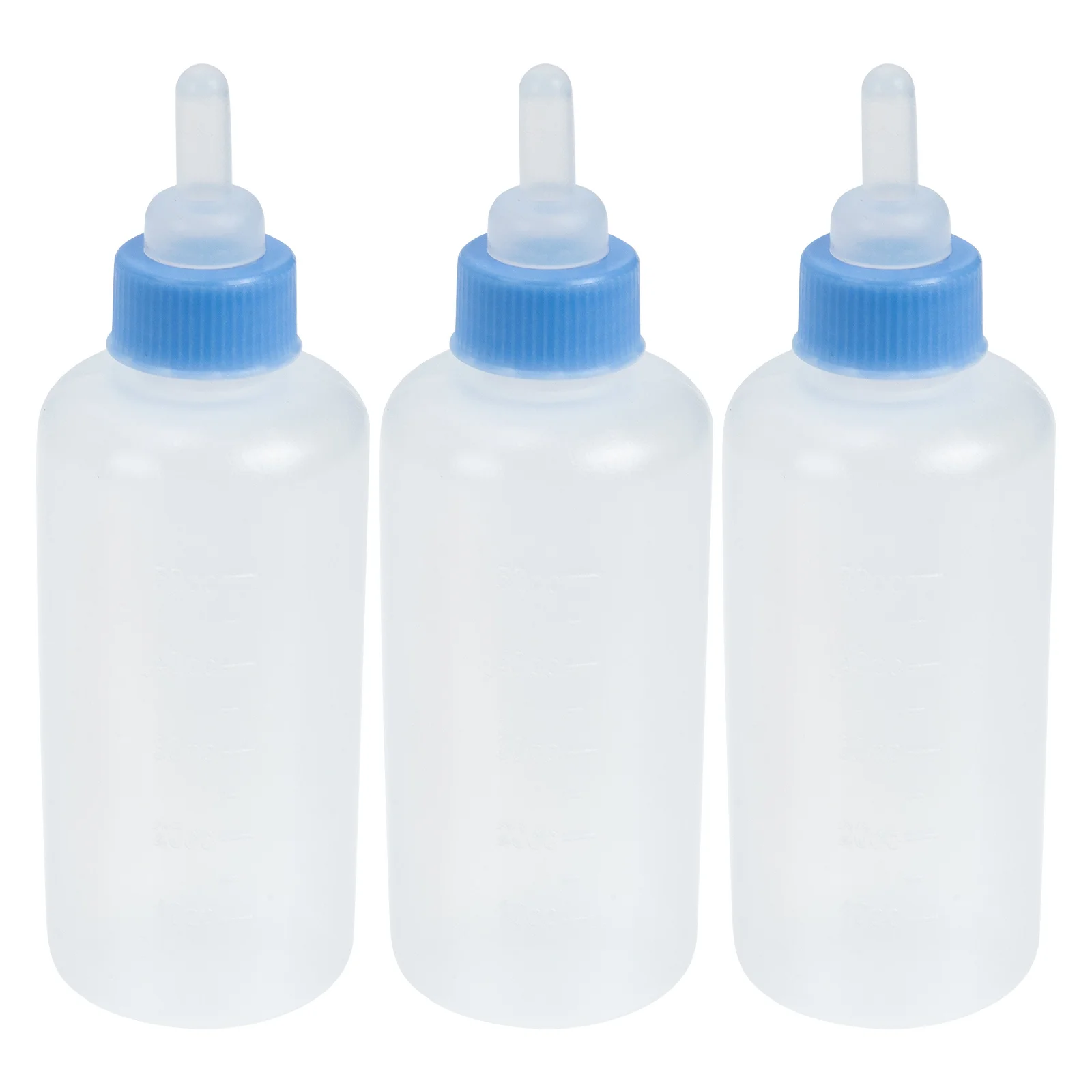

CORHAD 3Pcs Pet Feeding Bottle with Scale Feeder for Newborn Puppy Kitten Brush Included