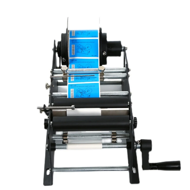 New Arrival Label Sticking Machine for Round Bottle, Manual Labeling Machine