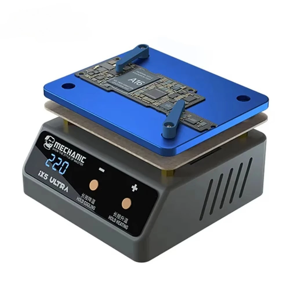 Mechanical IX5 mobile phone main board super general preheating platform layered bonding degumming machine