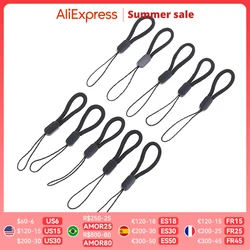 10pcs Hand Wrist Lanyard String Short Grip Lanyard Mobile Phone Strap for USB Flash Drive Keychain ID Badge Holder DIY Hang Rope