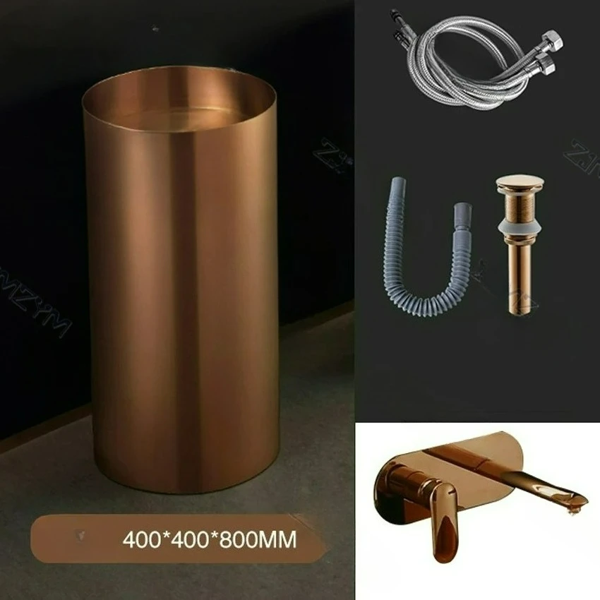 Lavabo personnalisable en acier inoxydable