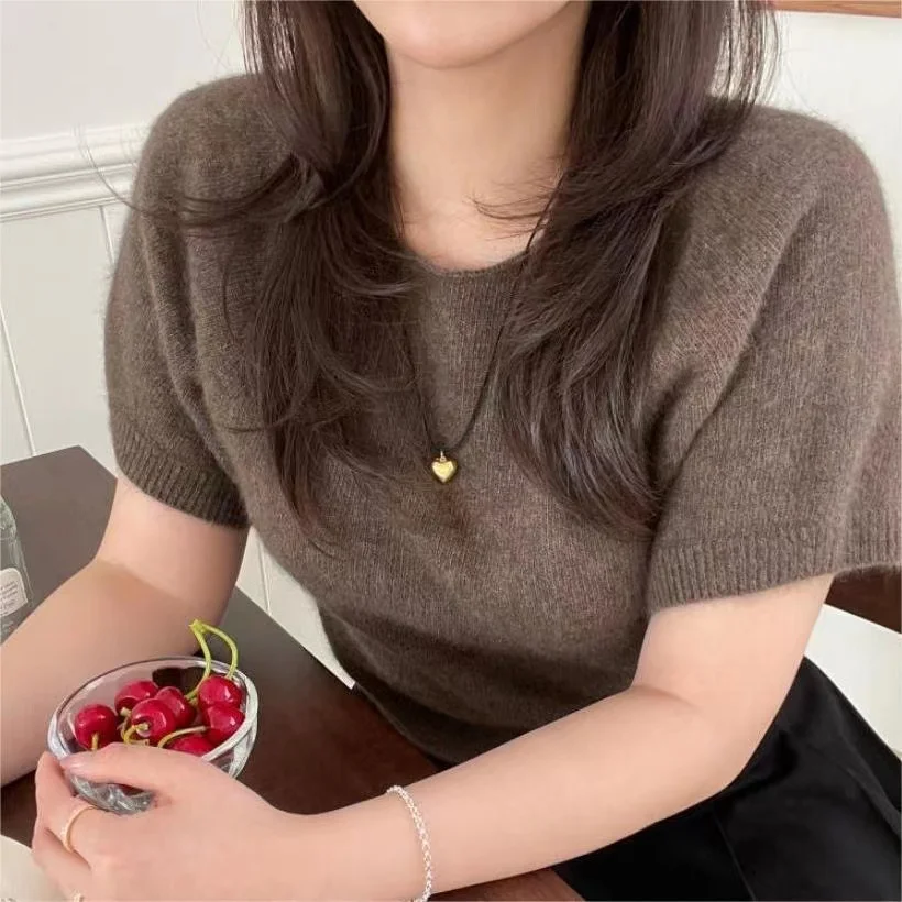 My goddess roommate Doona Bae Suzy same black rope necklace heart Korean Drama style new style high quality for women girls