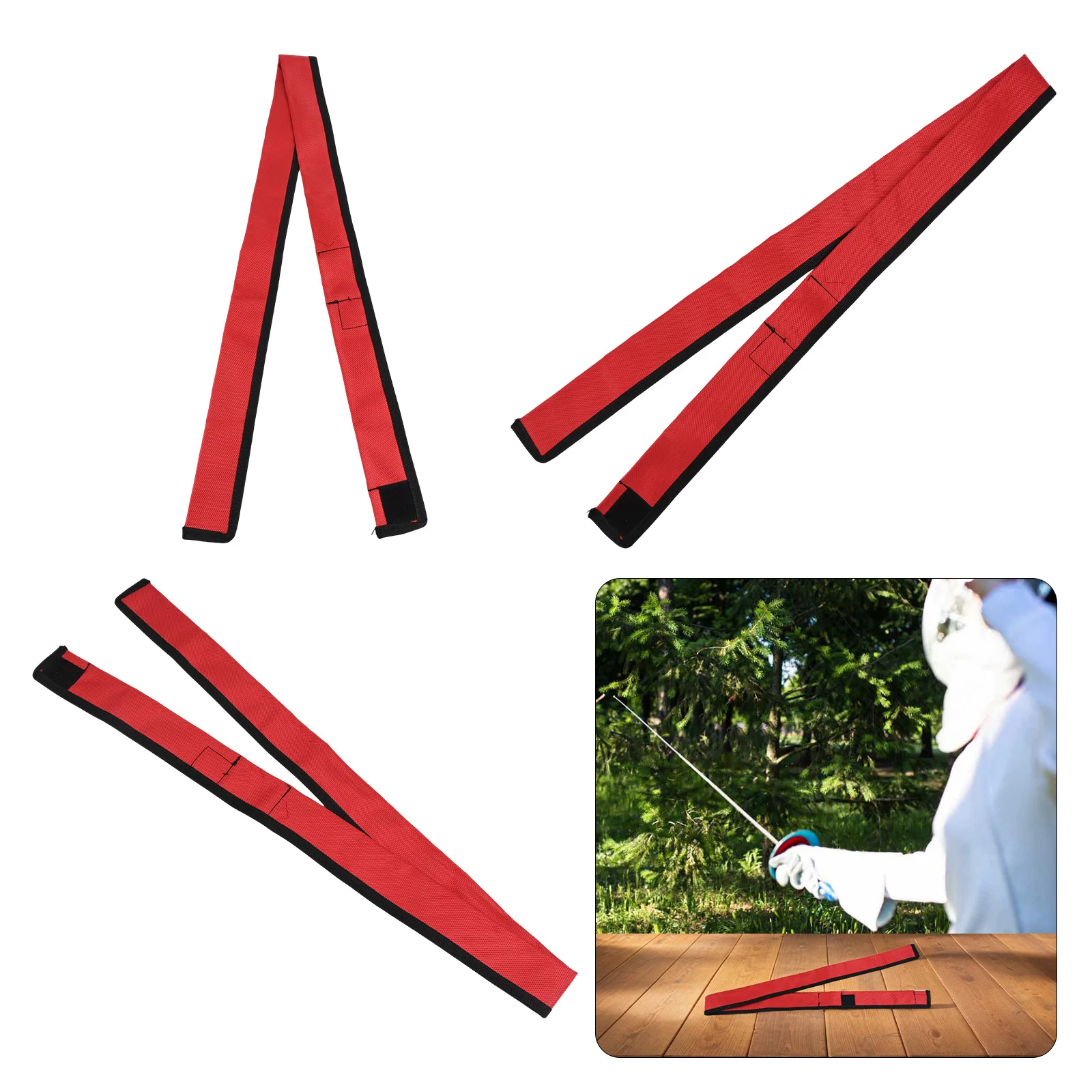 Compact Fencing Case Foil Bag Approx.120cm 47.2inch Compact Design Fencing Pouch Fencing Bag 600D Oxford Material