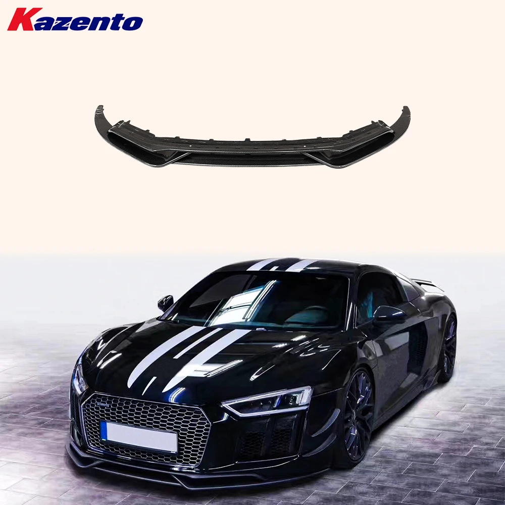 

Для Audi R8 V10 2016-2018 Coupe CAP стиль передний бампер из углеродного волокна 4 шт.