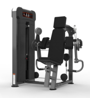 Gym Fitness Commercial Curl Biceps Power Training Arm Blaster Biceps Curl Machine Custom Strength Training Seat Biceps Machine