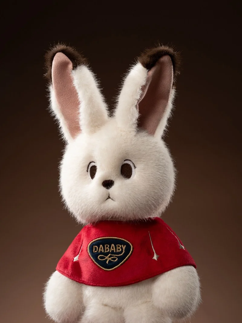 

Плюшевая игрушка DABABY Белый кролик, мягкая плюшевая кукла-зайчик, милая плюшевая игрушка-животное, подарок для детей, девочек, на день рождения, День святого Валентина