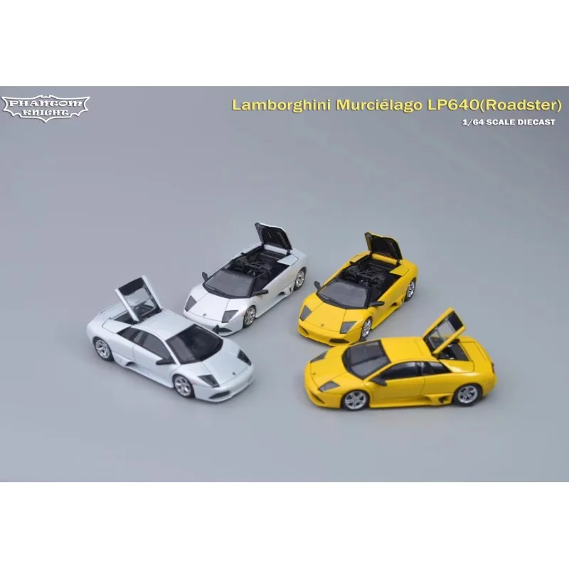 PK 1:64 Lamborghini Murcielago LP640 نموذج سيارة مصنوع من خليط معدني محاكاة، لعبة للأولاد، زخرفة قابلة للجمع للبالغين. #3