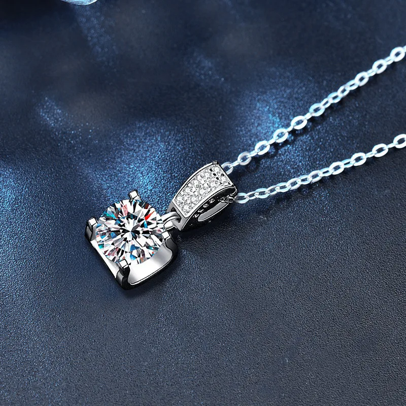 925 Silver 5A Zircon Pendant Necklace 3