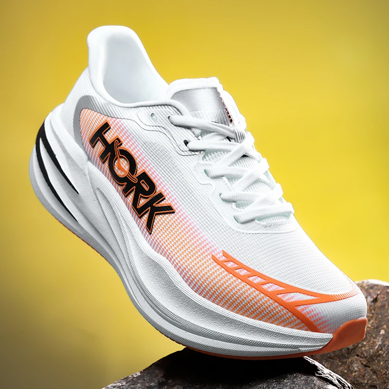 

Mens Running Shoes 2025 New Marathon Cushioning Rebound Sneakers Fashion Comfort Outdoor Sports Tennis Shoes for Men