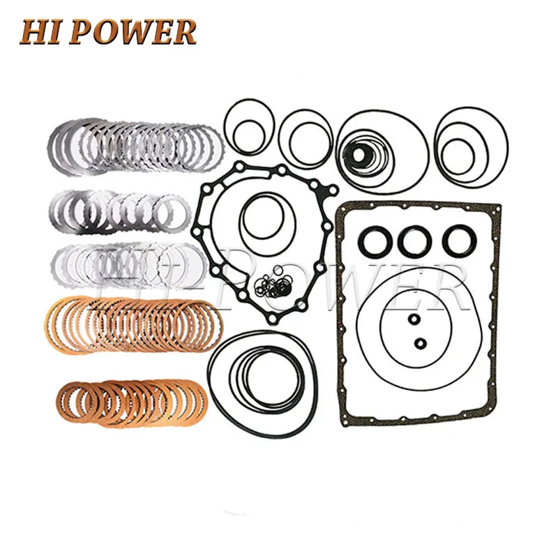 Auto Transmission Gearbox Master  Overhaul Rebuild Kit JR711E JR710E RE7R01A For INFINITI Clutch Friction Steel Disc Plate Kit