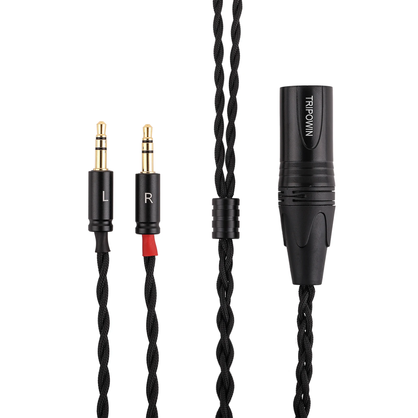Tripowin Nova Silver Foil & Single Crystal Copper Composite Headphone Cable High-Fidelity Audio Headphone Cable 2 Meter — zdjęcie produktu 4