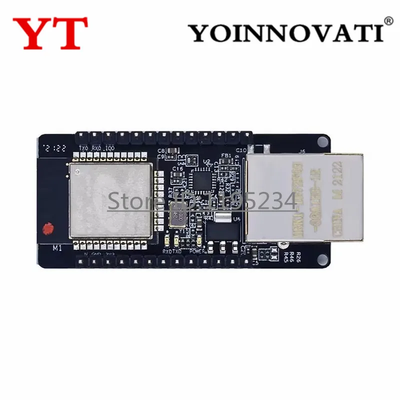 WT32-ETH01 Embedded Serial Port Networking Ethernet Bluetooth-compatible WIFI Combo Gateway MCU ESP32 Wireless Module Board