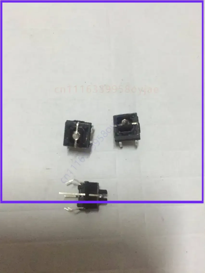 200pcs 6-pin button with led light touch ts0671-0701c/s-r red light micro switch brand new