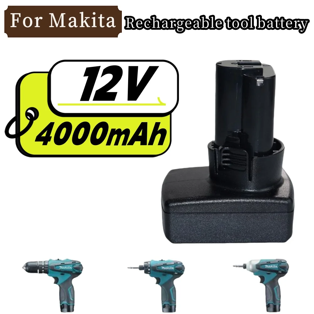 

4000MAH For Makita BL1013 Replacement Battery 10.8V 12V BL1014 BL1015 Li-ion Replace Accumulators Power Tools Battery