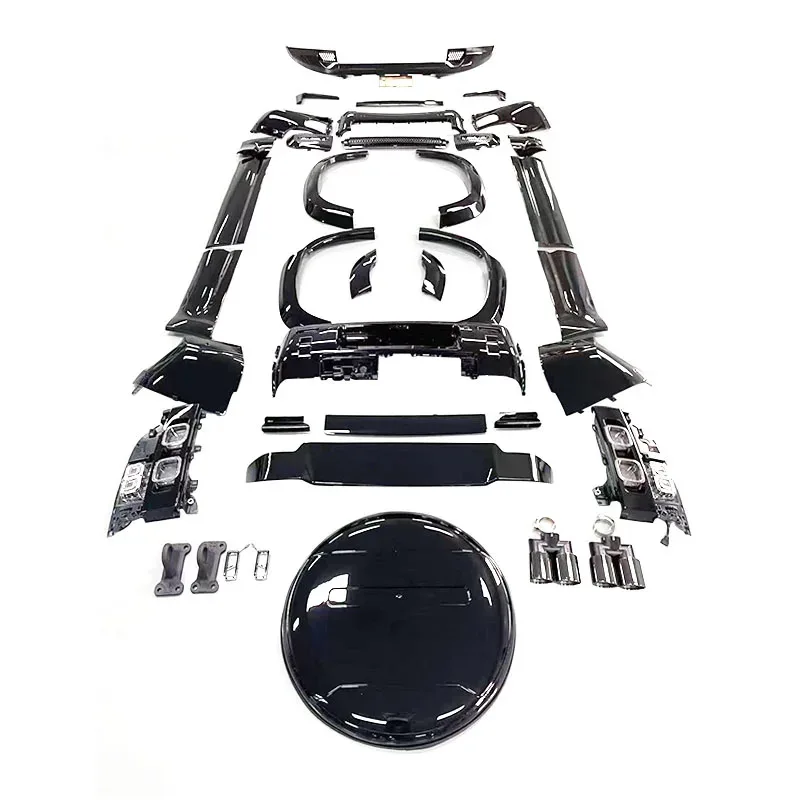 

High-Quality GoodsFor Upgrade Modification Black Defender Body Kit Front Rear Bumper