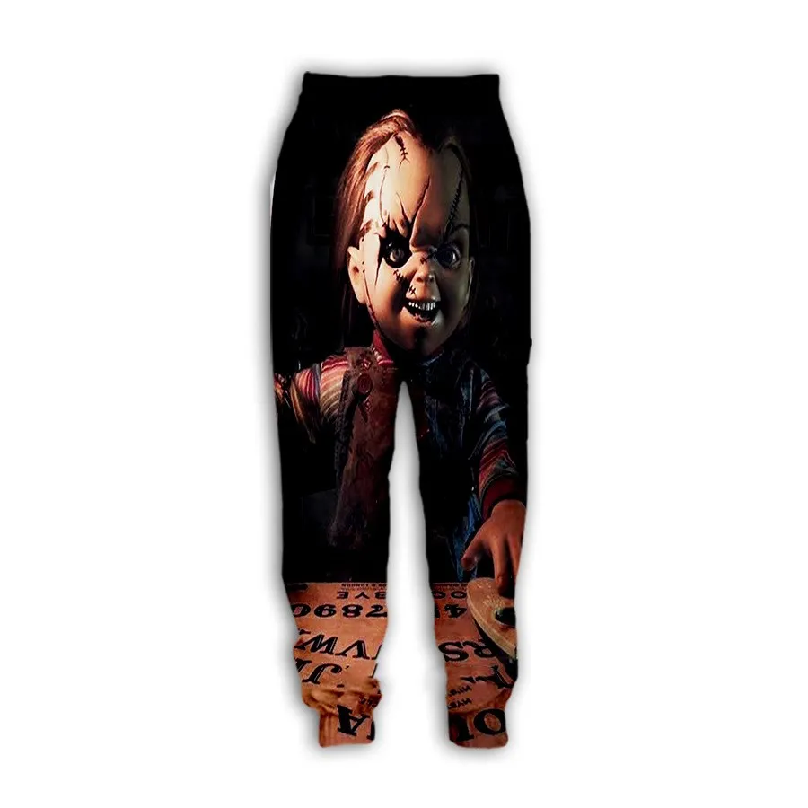 

New Bride of Chucky 3D Print Causal Clothing Fashion Men Women Tracksuits Hip Hop Pants Plus Size S-7XL Seasons Casual trousers