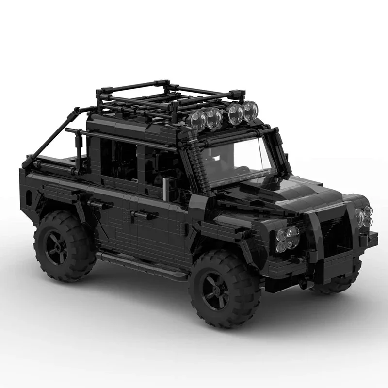 MOC Technial Truck Land Rovers Defender SVX Spectre Car Creative Expert Model Set Building Blocks Toys Children Christmas Gift