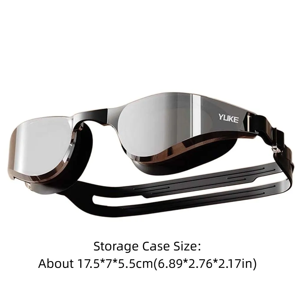 مقاوم للماء نظارات السباحة الكهربائي انفصال Nosepiece المضادة للأشعة فوق البنفسجية نظارات السباحة ثلاثية الأبعاد صالح قابل للتعديل مكافحة الضباب السباحة نظارات #5