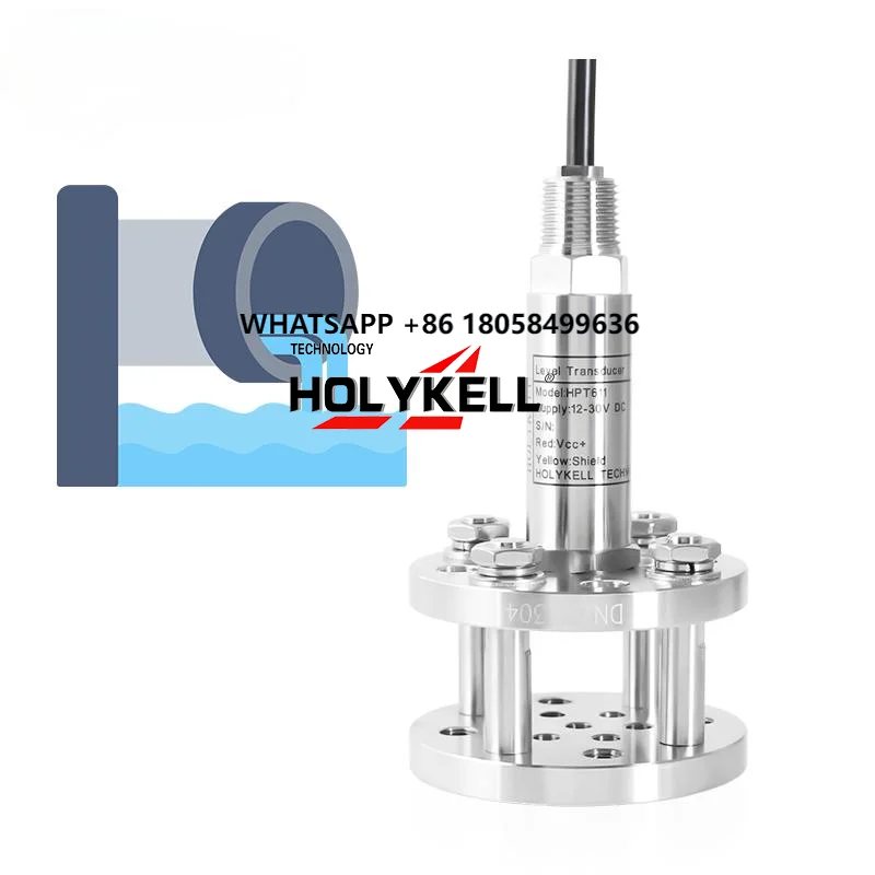 

Holykell Submersible 4-20mA 0-10V Sewage Level Sensor Remote